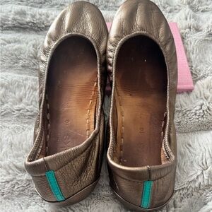 Tieks Metallic Bronze Ballet Flats